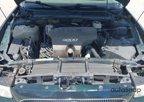 2001 Buick Lesabre Limited from USA, damaged, VIN 1G4HR54K61U223053